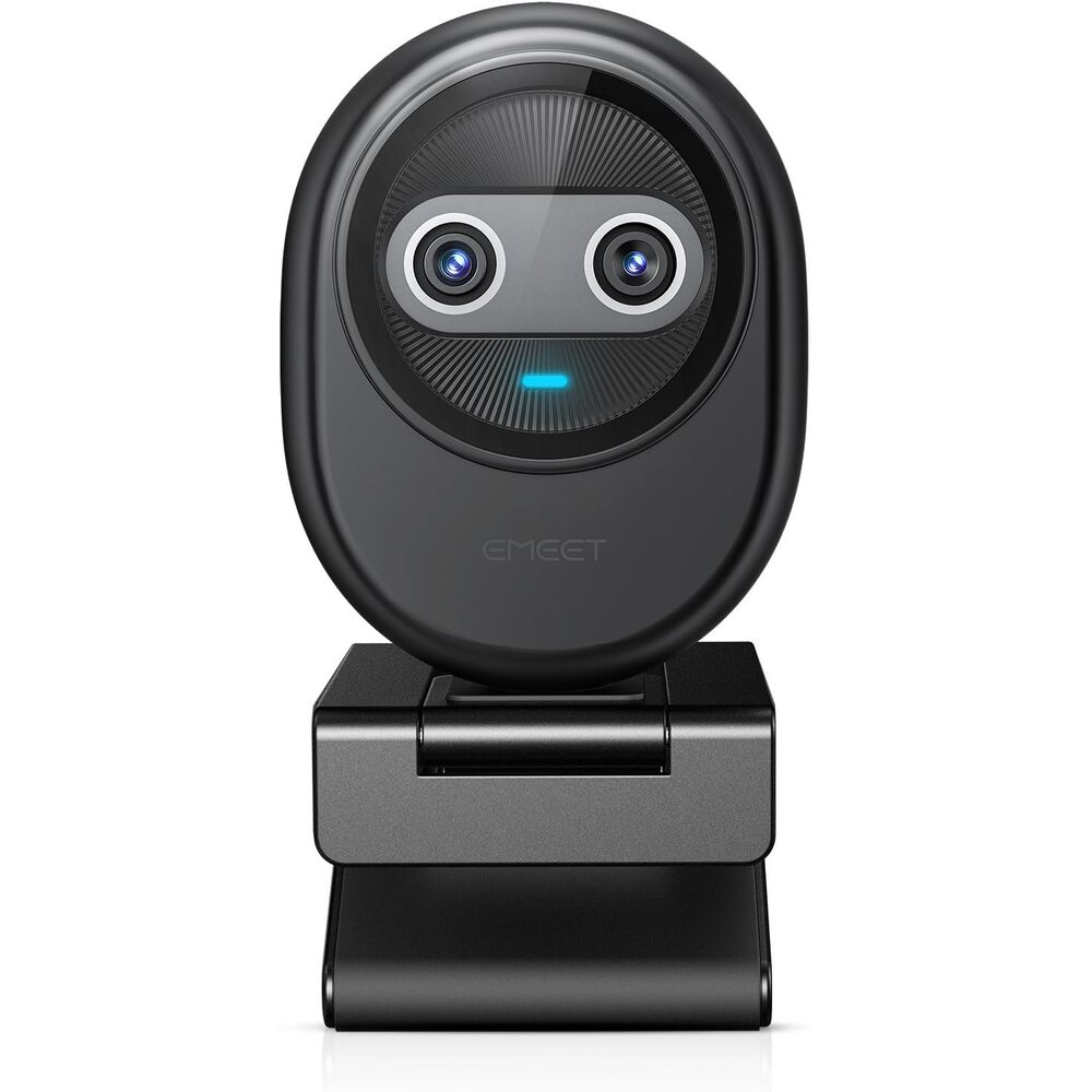 EMEET Piko 4K Webcam for Streaming, Worlds 1st Dual-Camera AI-Powered 4K Camera