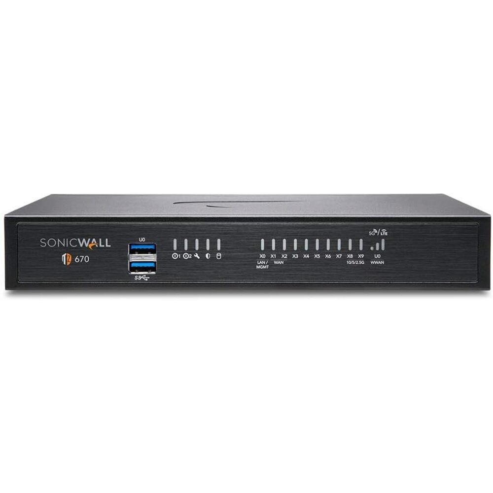SonicWall TZ670 TradeUp | 3YR Advanced Edition | TZ670 Gen7 Firewall with 3 Year APSS and 1 Year Cloud Secure Edge | Wi-Fi Unit with Next-Gen Protection and Fast Networking (03-SSC-3028)