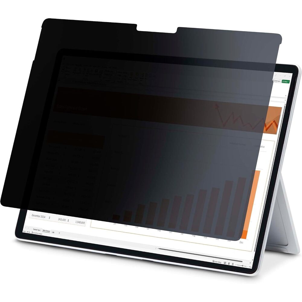 StarTech.com 4-Way 12.3in Surface Pro 4/5/6/7/7+ Privacy Screen Filter, Portrait/Landscape, Touch-Enabled, +/-30� View