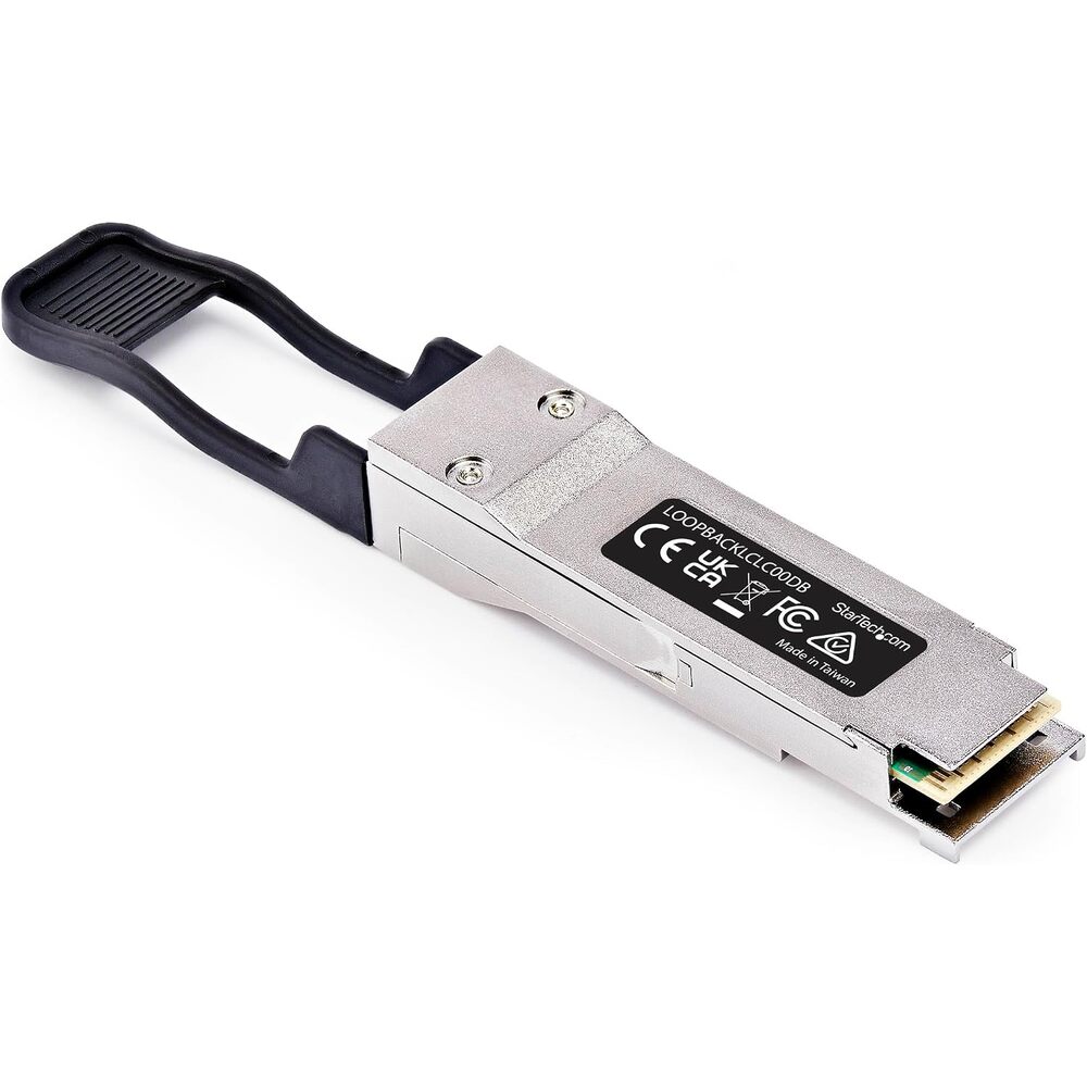 StarTech QSFP28 Loopback Module, 100G Passive QSFP28 Loopback Adapter, QSFP Port Tester, 100G QSFP Loopback Test Plug - MSA Compliant