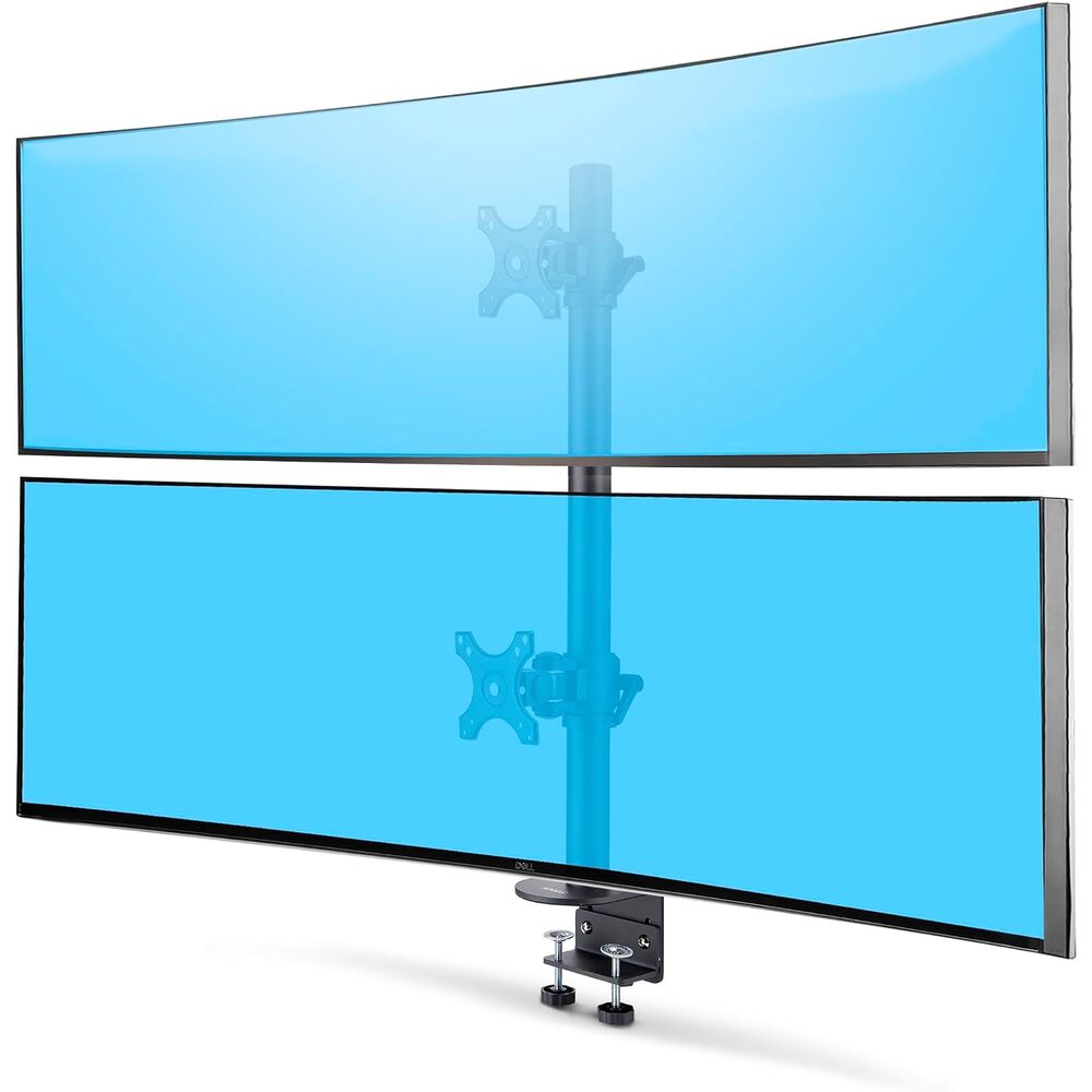 StarTech.com Desk Mount for 2X Vertically Stacked Monitors, Dual 49