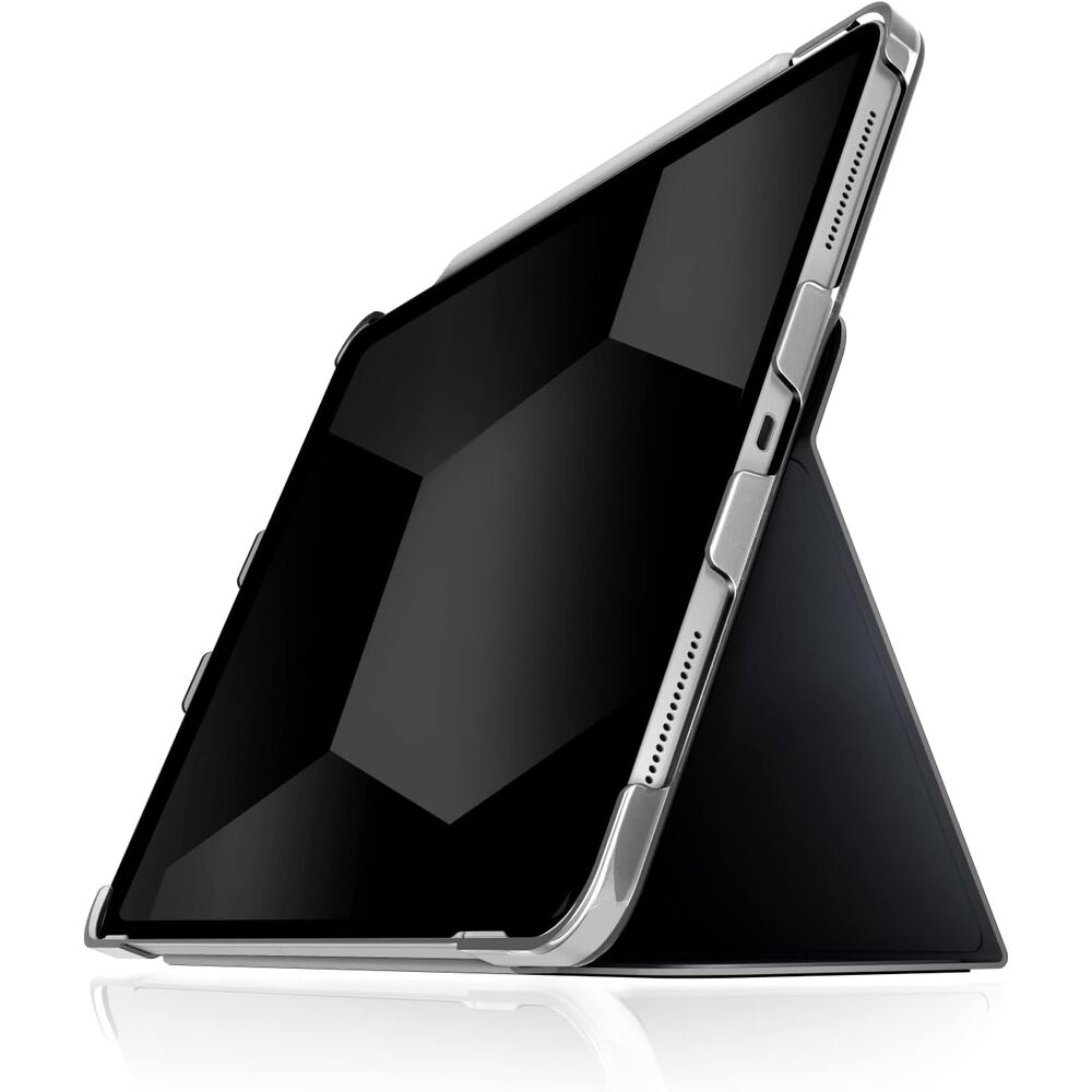 STM Studio for iPad Air 11-inch (M4/M3/M2/5th/4th Gen) & iPad Pro 11 Inch (4th/3rd/2nd/1st Gen) - Lightweight Protective Case w/Apple Pencil Holder - Black