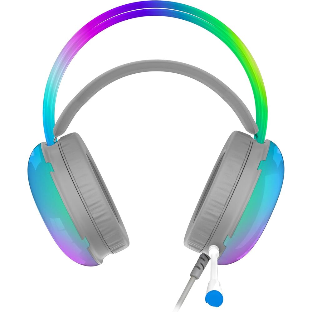 Supersonic IQ Sound IQ-490RGB Pro-Wired Gaming Headset, 7.1 Surround Sound, RGB Lighting, Hi-Fi Speaker, Comfortable Fit, 360� Rotating Microphone, Universal Compatibility PC, Laptop and Mobile
