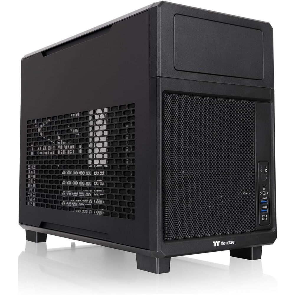 Thermaltake TR200; Micro Chassis; 1x120mm PWM Fan Included; mATX/mITX Support; 360mm Radiator Support; 365mm GPU Clearance; 175mm Air Cooler Clearance; 5.25