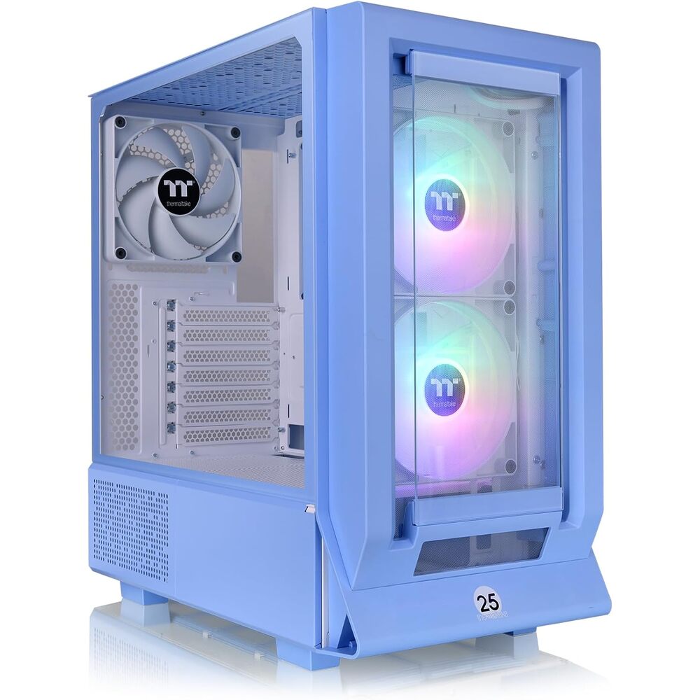 Thermaltake Ceres 350 MX/Hydrangea Blue/Mid Tower/CT140 ARGB Fan*2/CT140 Fan*1/Mesh & TG Front Panel/Hidden-Connector MB/CA-1Z3-00MFWN-00