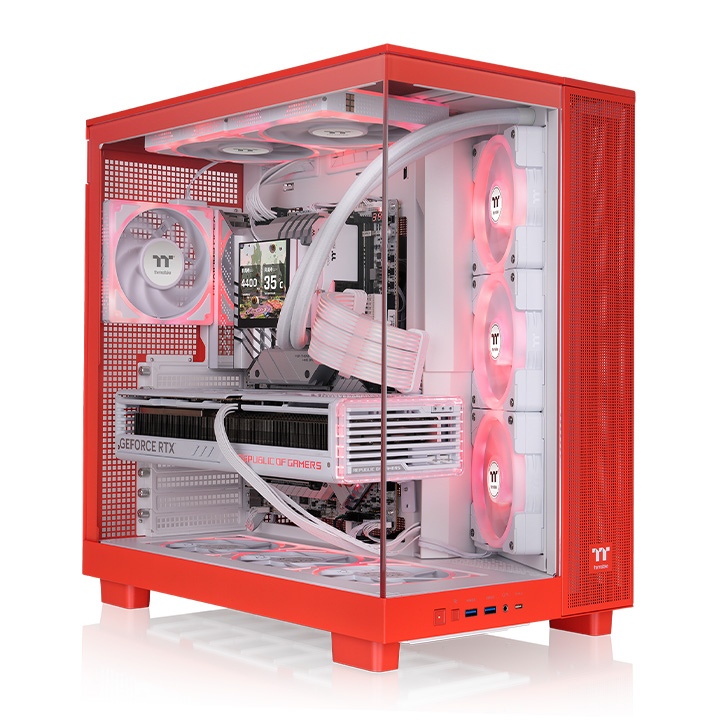 Thermaltake View 380 XL TG ARGB; 4x120mm ARGB Lite Fans Included