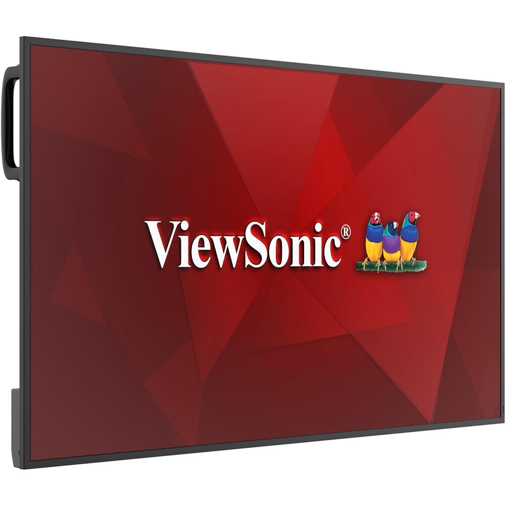 ViewSonic CDE4314 43 Inch 4K UHD Commercial Display with Android 14, 350-nit Brightness, RS232, RJ45, WiFi/BT Slot, USB-C, and HDMI Inputs