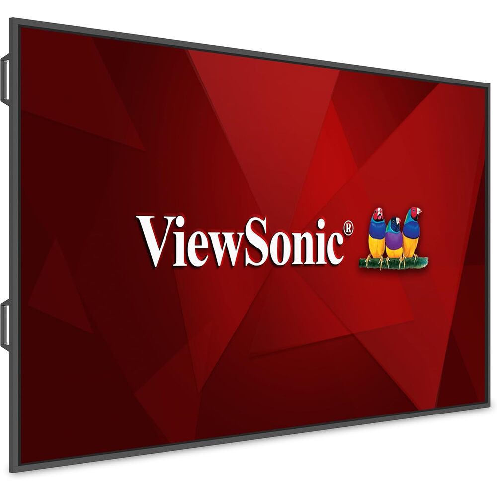 ViewSonic CDE43G3 43 Inch 4K UHD OS-Free Commercial Display with 500-nit Brightness, 1200:1 Contrast Ratio, 10W Dual Speakers, HDMI, USB C, VGA, and USB Inputs