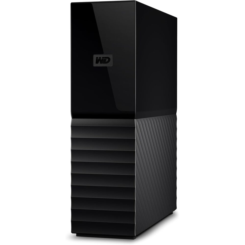 WD 24TB My Book Desktop External Hard Drive, with Password Protection and Backup Software, USB 3.2 Gen1, exFAT - WDBBGB0240HBK-NESN