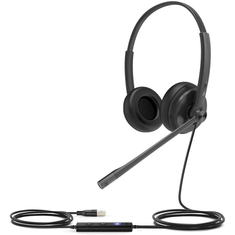 Yealink USB Wired Headset - Stereo - USB - Wired - 32 Ohm - 20 Hz - 20 kHz