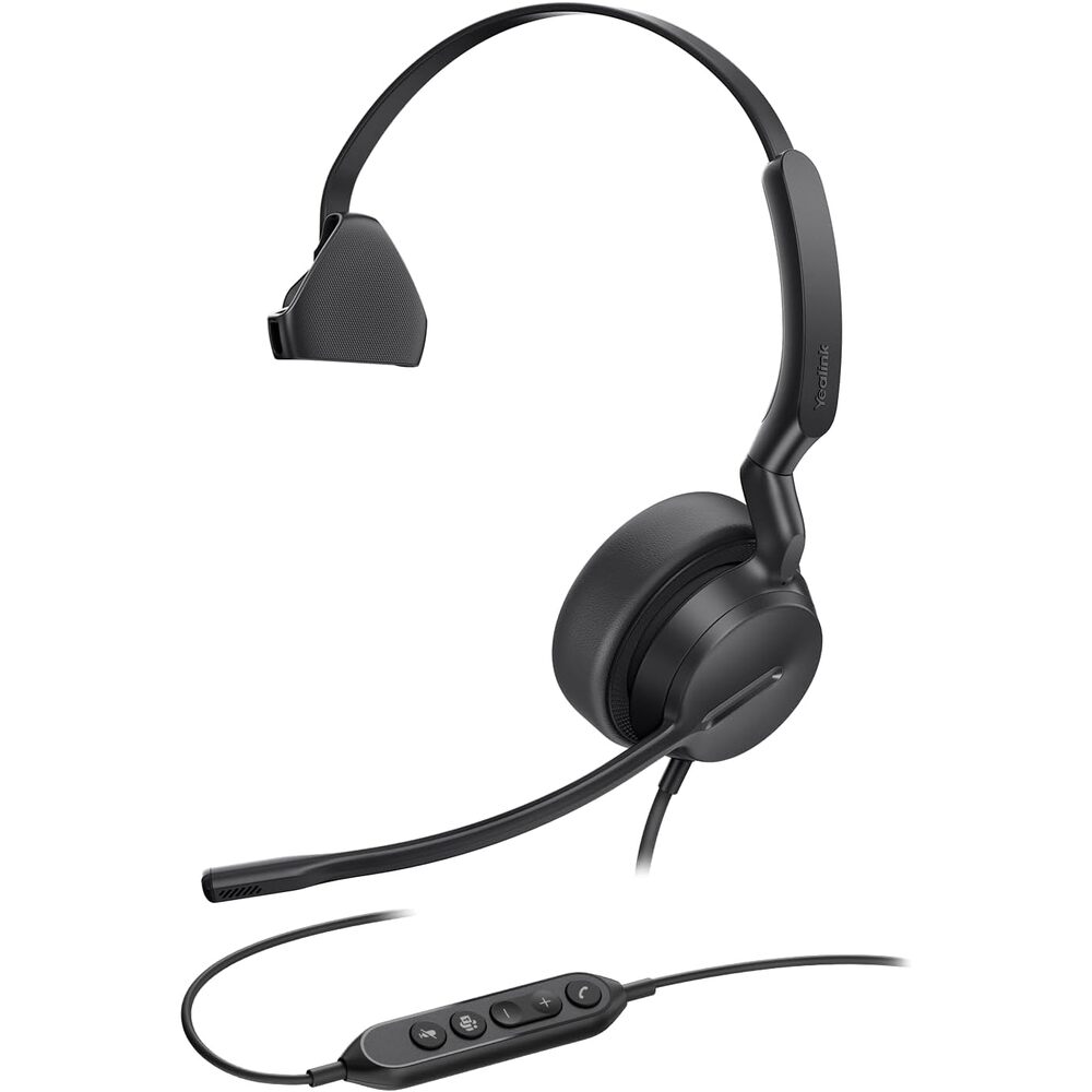 Yealink UH42 USB-C/A Mono Headset with Mic for PC Computer