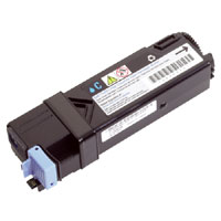 Dell 2130cn Yield 2500 Pages @ 5% 330-1390 High Capacity Cyan Laser Toner Cartridge