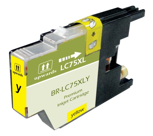 Brother LC75Y Yellow Inkjet Cartridge