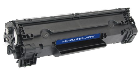 Black MICR  Toner Cartridge compatible with the HP CF283A