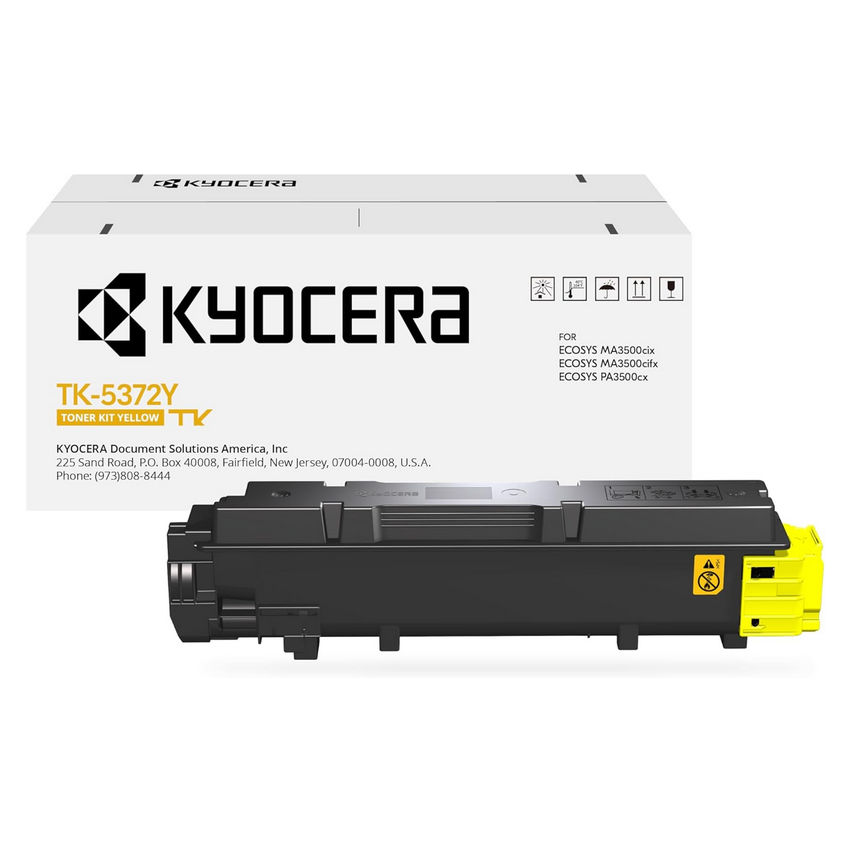 Kyocera OEM TK-5372Y (1T02YJAUS0) Yellow Toner Cartridge