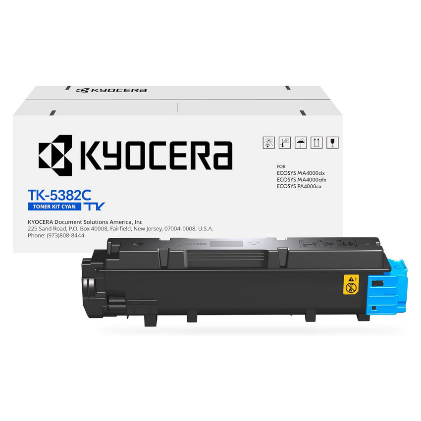 Kyocera OEM TK-5382C (1T02Z0CUS0) Cyan Toner Cartridge