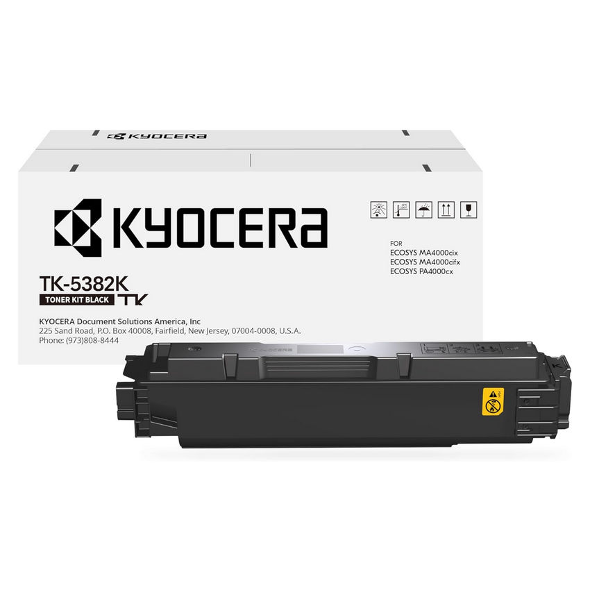 Kyocera OEM TK-5382K (1T02Z00US0) Black Toner Cartridge