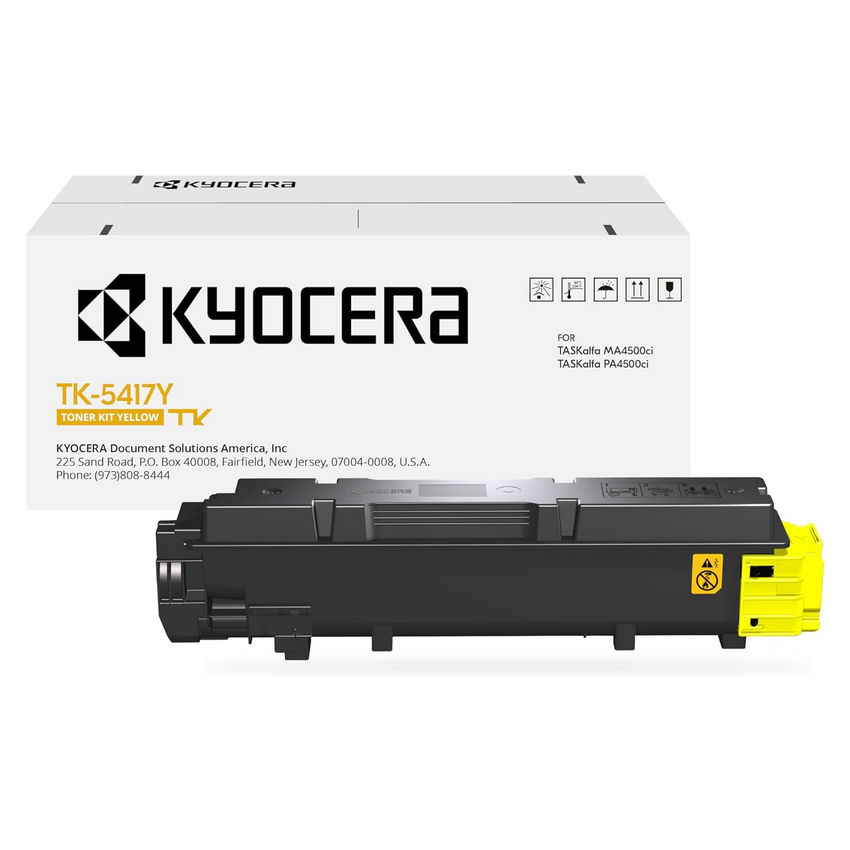 Kyocera OEM TK-5417Y (1T02Z7AUS0) Yellow Toner Cartridge