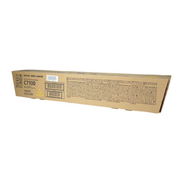 Genuine Ricoh 828327 , 828385 Yellow Toner Cartridge