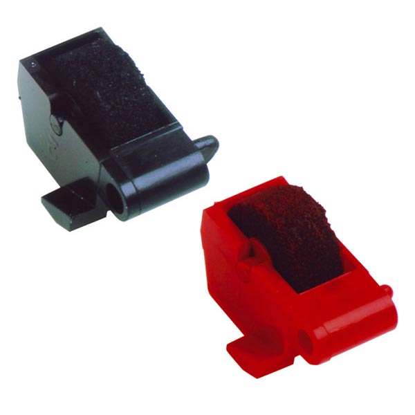 Compatible black and red ink roller for Canon Cp-17, Sharp El2192C. Manufacturers one-year warranty.