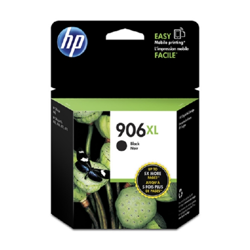 HP 906XL (T6M18AN) Black Original Ink Cartridge (1,500 Yield)