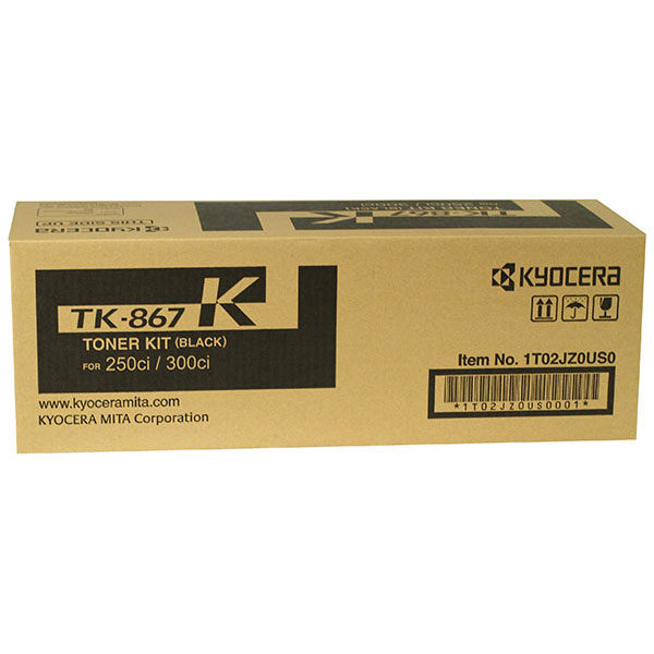 Kyocera Mita TK867K TK-867K Black Toner Cartridge