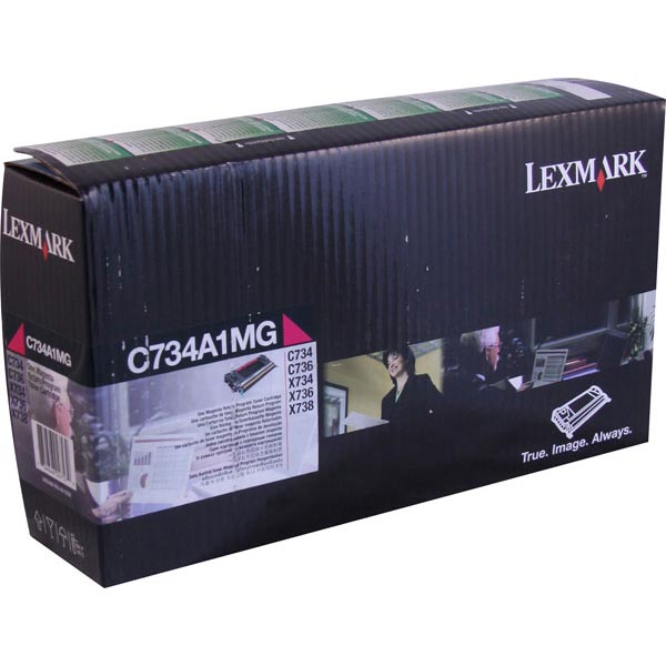 OEM toner for Lexmark™ C734, C736, X734, X736, X738.