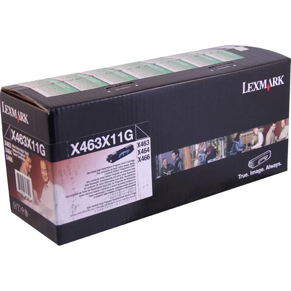 OEM toner for Lexmark™ X463de, X464de, X466de, X466dte, X466dwe.