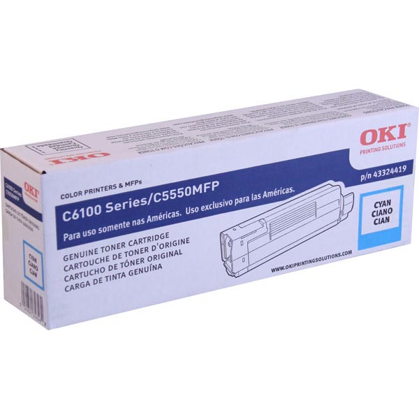 OEM toner cartridge for Oki® C6100.