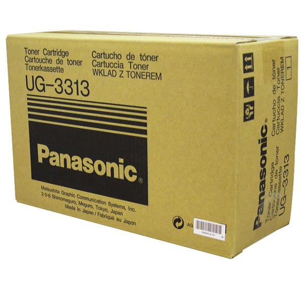 OEM toner cartridge for Panasonic® Panafax DF1100, DX1000, 2000, UF550 produces 10,000 pages.