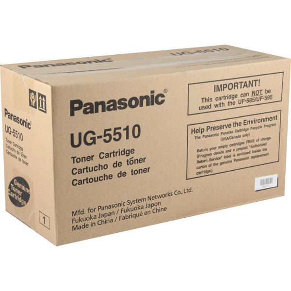 OEM toner for Panasonic® UF780, 790, 6000, DX800.