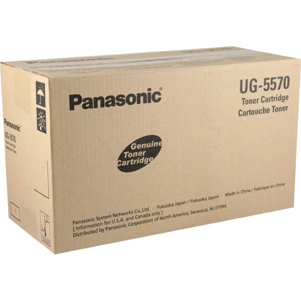 OEM toner for Panasonic® U8200, 8700 produces 9,000 pages.