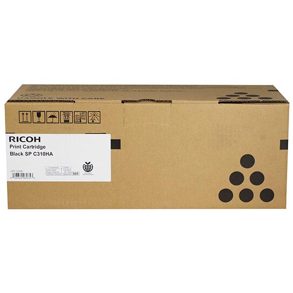 Ricoh 406475 OEM Toner Cartridge, Black, 7.2K Yield