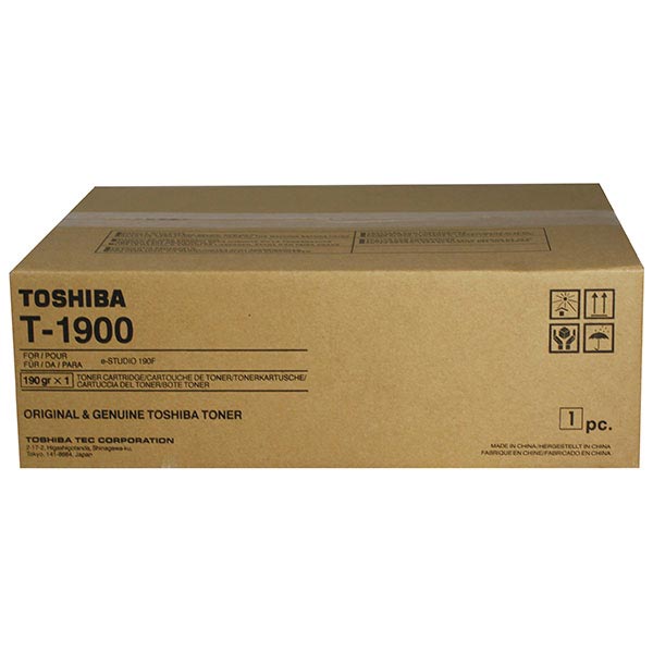 Toshiba T1900 OEM Toner Kit, Black, 10K Yield