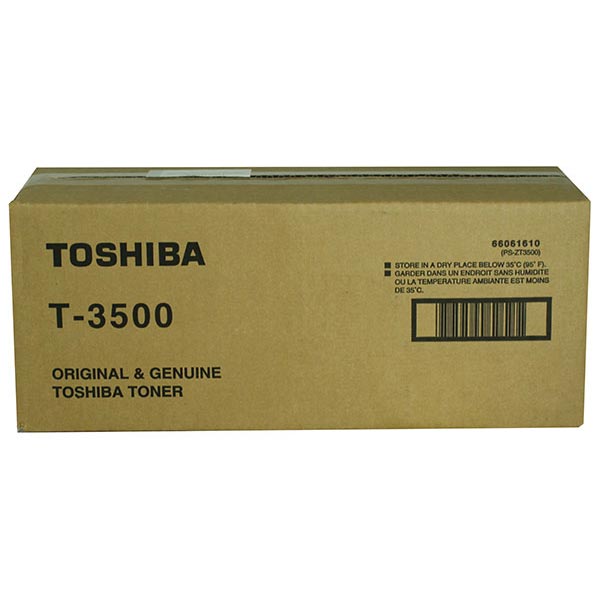 Toshiba T3500 OEM Toner Cartridge, Black, 13.5K Yield
