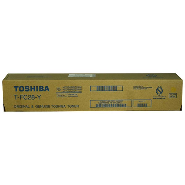Toshiba TFC28Y , TFC-28Y Yellow Toner Cartridge