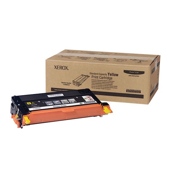 OEM toner cartridge for Xerox® Phaser® 6180 Series.