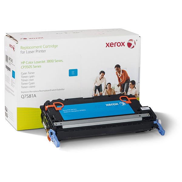 Compatible laser cartridge for HP Color LaserJet 3800, 3800dn, 3800dtn, 3800n, CP3505 Series produces 6,000 pages at 5% coverage.