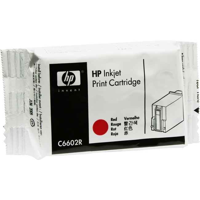 HP C6602R ink cartridge Red