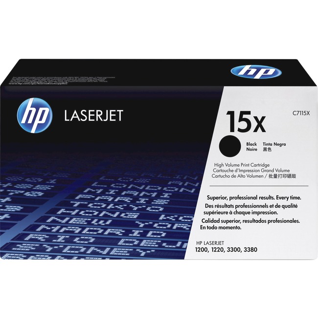 OEM toner for HP LaserJet 1200, 1220, 3300 Series, 3380 All-in-One produces 3,500 pages.