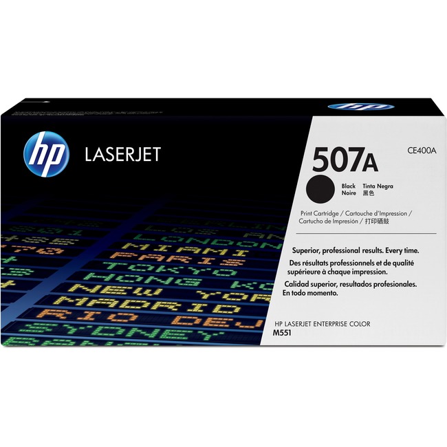 HP 507A Laser cartridge 500 pages Black