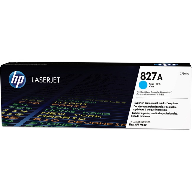 HP 827A Laser toner 32000 pages Cyan