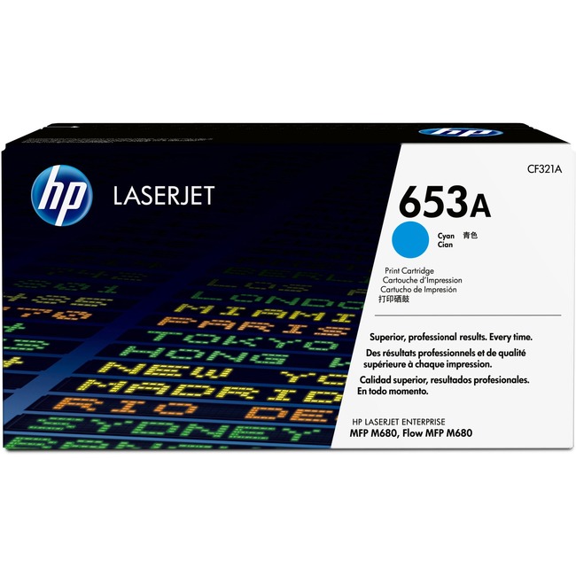 HP 653A Laser toner 16000 pages Cyan
