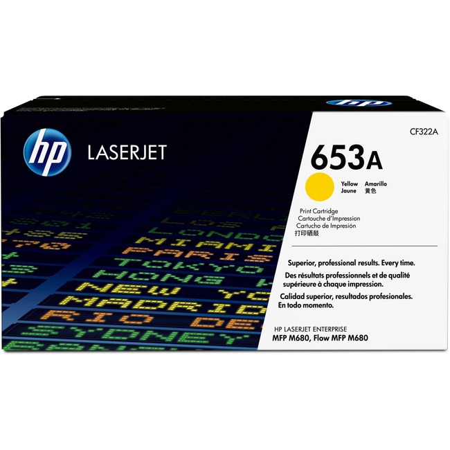 HP 653A Laser toner 16000 pages Yellow