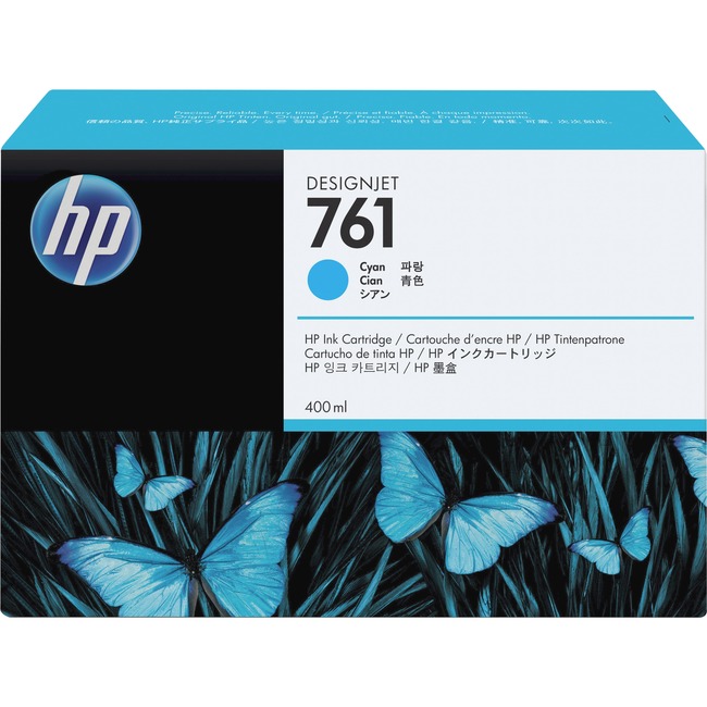 HP 761 ink cartridge Cyan 400 ml