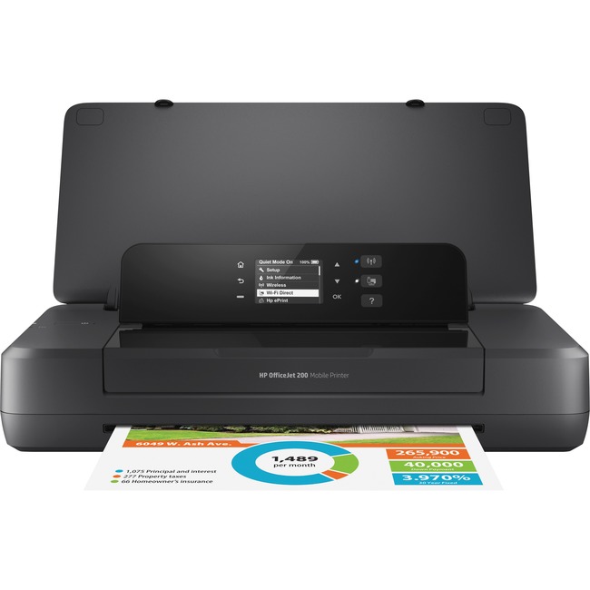 HP Officejet 200 Mobile inkjet printer Color 4800 x 1200 DPI A4 Wi-Fi