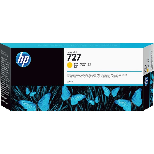 HP 727 ink cartridge Yellow 300 ml
