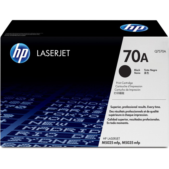 OEM toner for HP LaserJet M5025mfp, M3035mfp Series produces 15,000 pages.