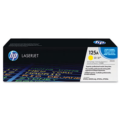 OEM CB542A toner for HP Color LaserJet CM1312nfi mfp, CP1215, CP1515, CP1518ni