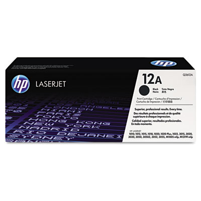 OEM Q2612A toner for HP Color LaserJet 1012, 1018, 1020, 1022 Series; 3015, 3020, 3030, 3050, 3052, 3055.